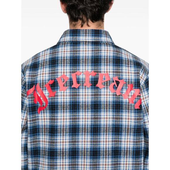 Icecream Men Checked Cotton Shirt